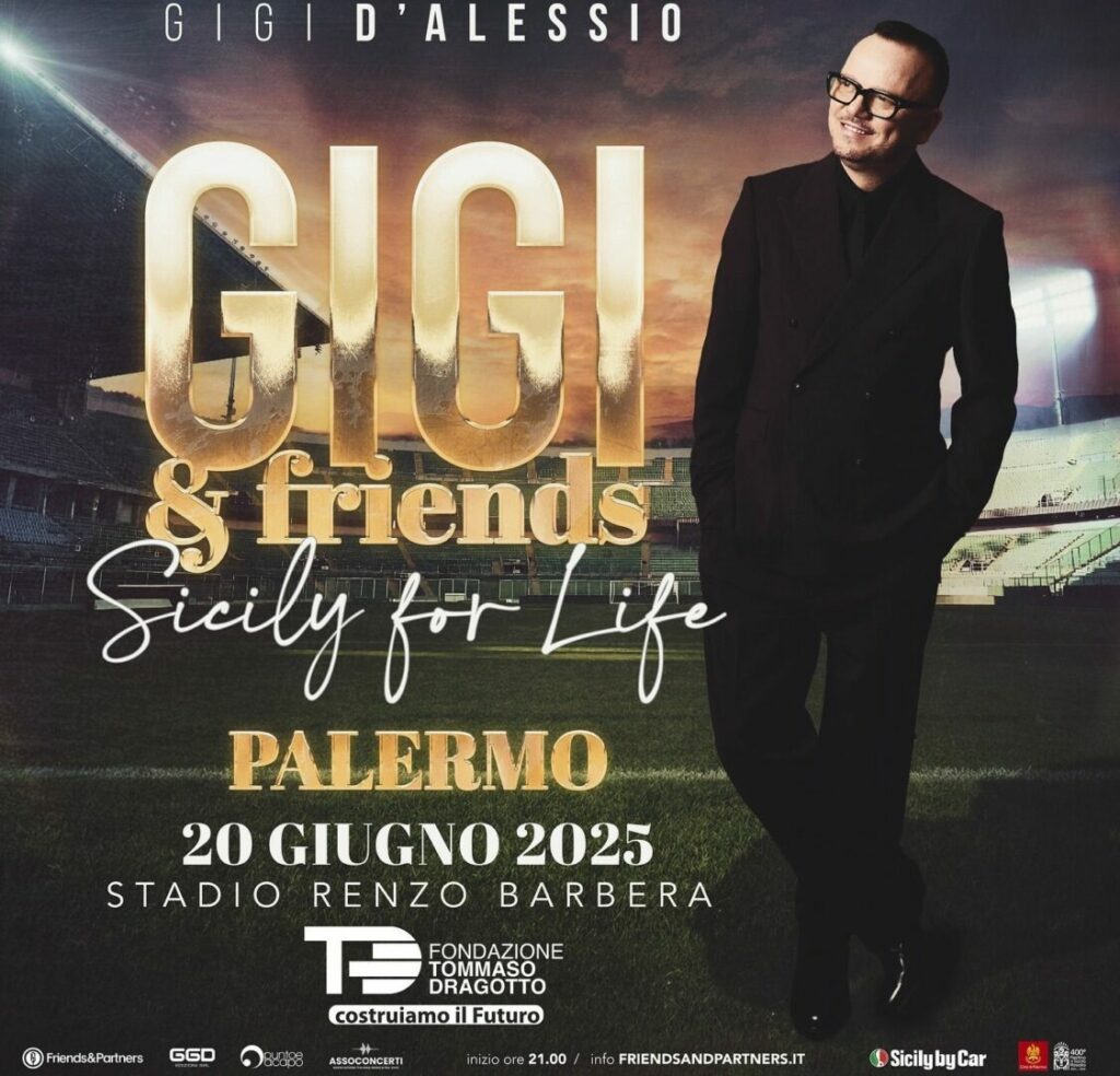 Sicily for Life – Gigi & Friends: Il 20 Giugno 2025 al Barbera di Palermo