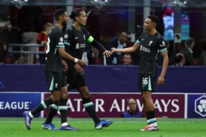 Il Liverpool si impone per 3-1 contro il Milan a San Siro, con gol di Konaté, Van Dijk e Szoboszlai...