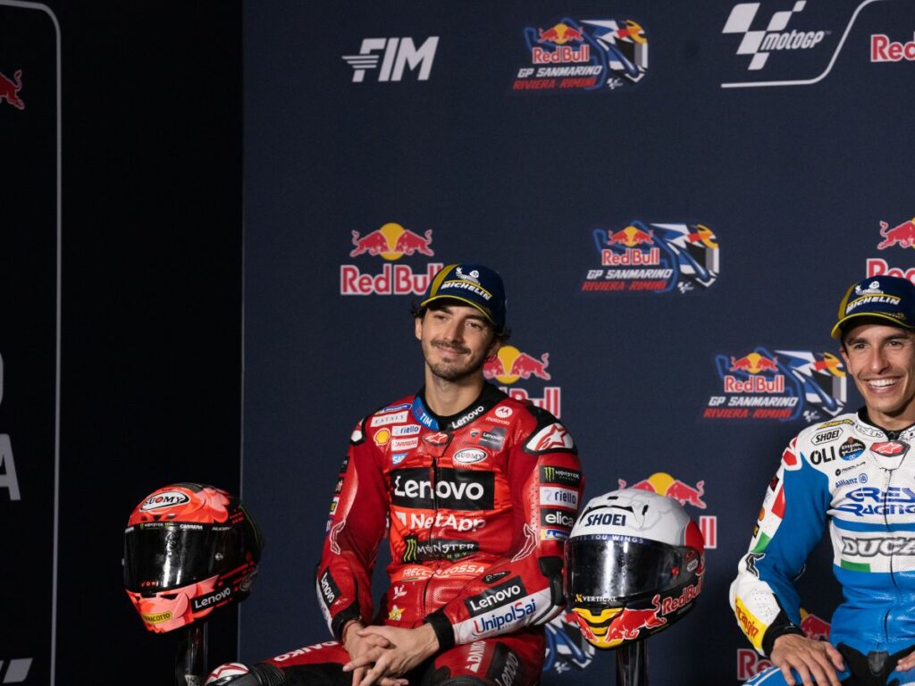 Bagnaia si conferma in testa nelle libere del venerdì a Misano