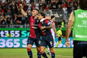 Il Cagliari vince 1-0 contro la Cremonese nella Coppa Italia, con Lapadula che segna il gol...