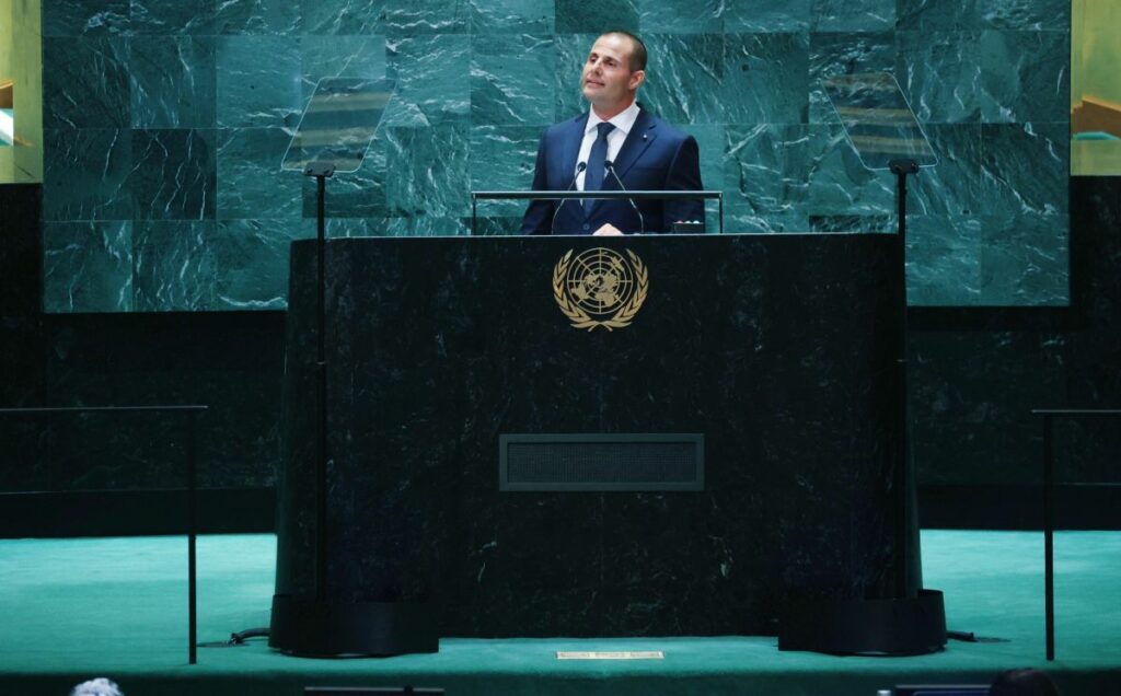 Il Primo Ministro maltese Robert Abela ha parlato alla 79a sessione dell'Assemblea Generale delle...
