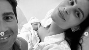 Ludovica Valli è ora mamma di tre figli