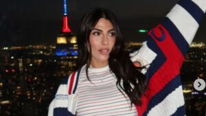 Giulia Salemi mostra il suo pancione a New York