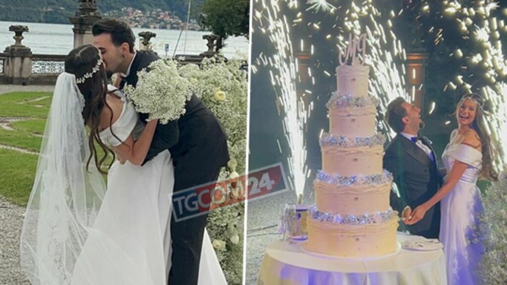 Festa da sogno sul Lago di Como: Il Volo e Michelle Bertolini si risposano