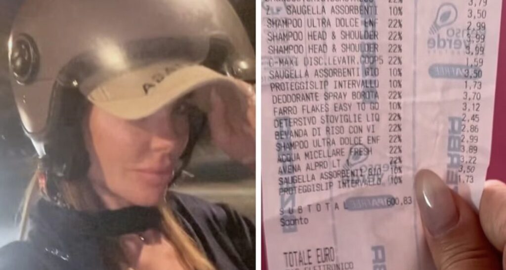 Ilary Blasi fa la spesa alla Coop: scopri cosa ha comprato con 600 euro!