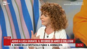 Il programma Storie Italiane di Rai Uno ha dedicato spazio alla scomparsa di Luca Giurato...