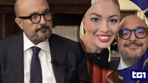 Sangiuliano incendiato dal confronto lascia l’amante e si scusa con la moglie