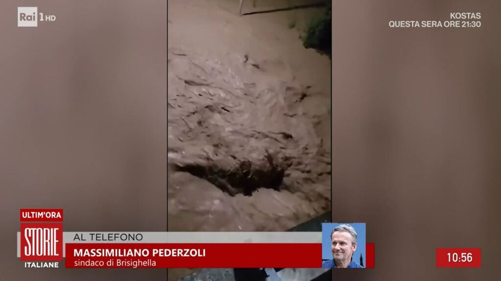 Arpa non ha previsto correttamente: pioggia battente da 300 mm