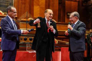 Celebrazione dei cento anni della radio in Italia al Senato