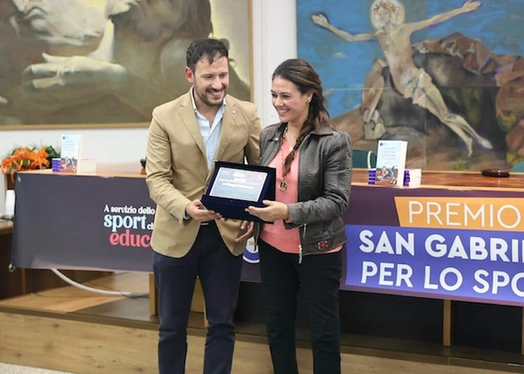 Giusy Versace premiata con il premio nazionale “San Gabriele per lo Sport”