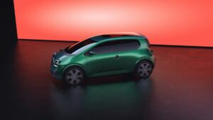 Renault presenta la showcar Twingo E-Tech Electric Prototype al Salone dell'Auto di Parigi 2024...