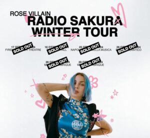 Il Radio Sakura Winter Tour di Rose Villain già sold out