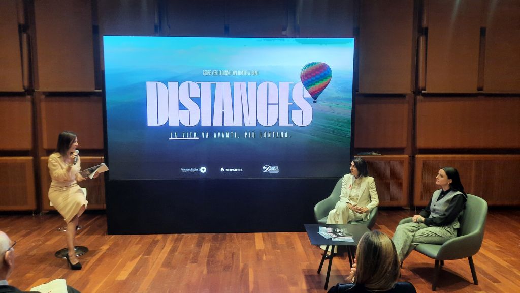 Novartis, le storie di 6 donne con tumore al seno nel docufilm “Distance”