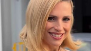 Eros Ramazzotti e Michelle Hunziker in “La nonna in carriola”