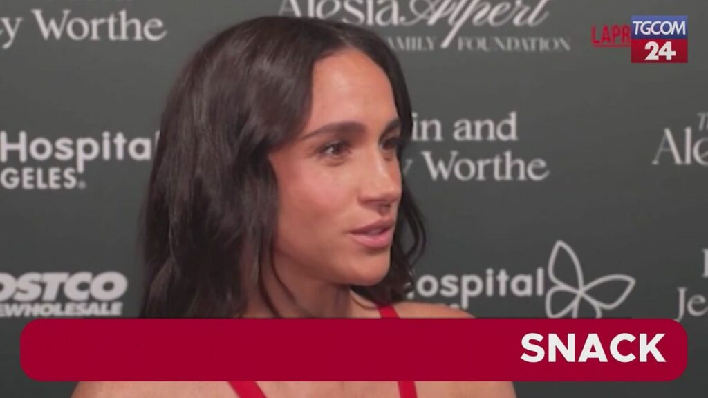 La Duchessa di Sussex, Meghan Markle, ha partecipato a un gala di beneficenza a sostegno del...