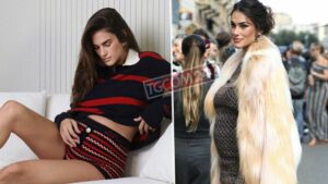 Francesca Sofia Novello mostra orgogliosamente il suo pancione sui social