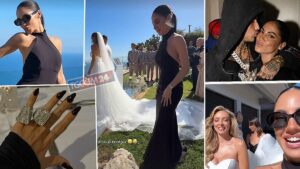 Giulia De Lellis mostra con orgoglio gli anelli di Tony Effe prima del matrimonio