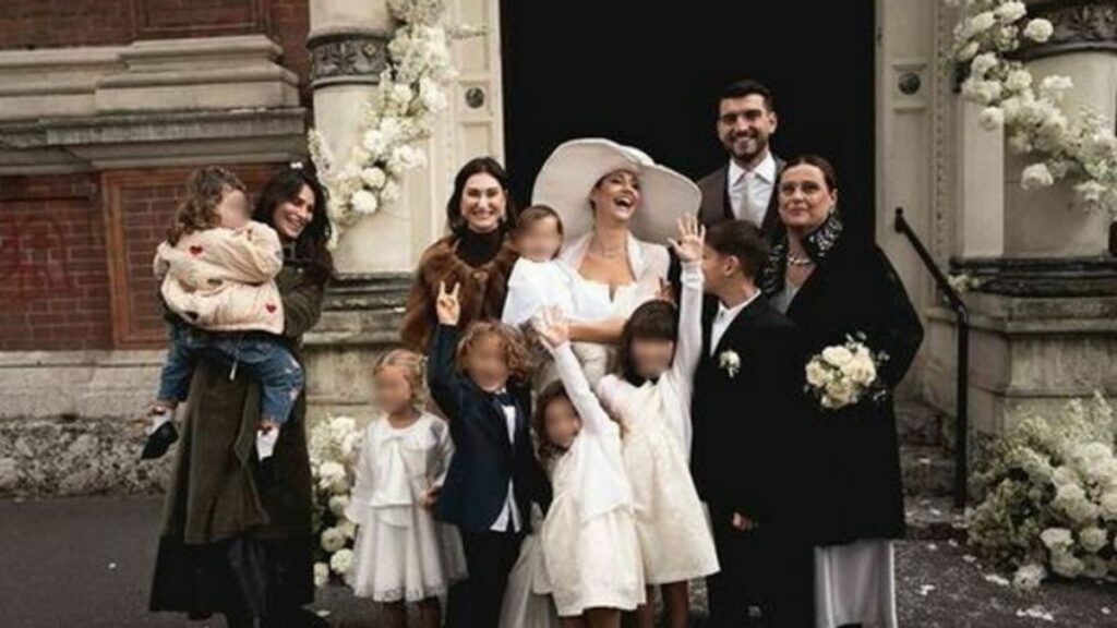 Il matrimonio di Beatrice Valli celebrato in chiesa