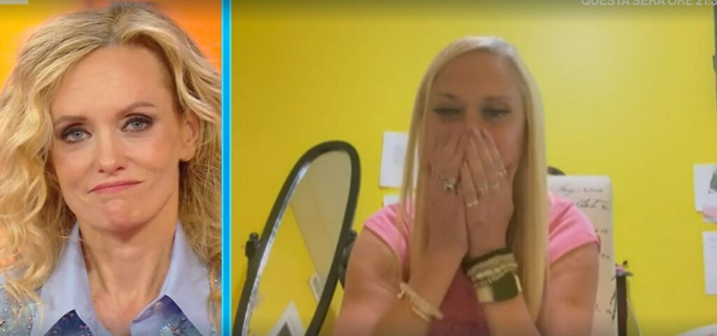 Nella puntata de La volta buona, Justine Mattera ha raccontato la storia tormentata di sua sorella...