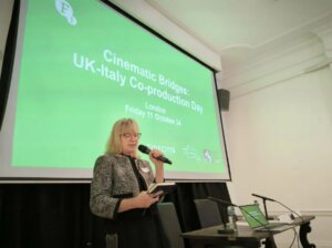 Collaborazioni tra produttori cinematografici italiani e britannici a Londra