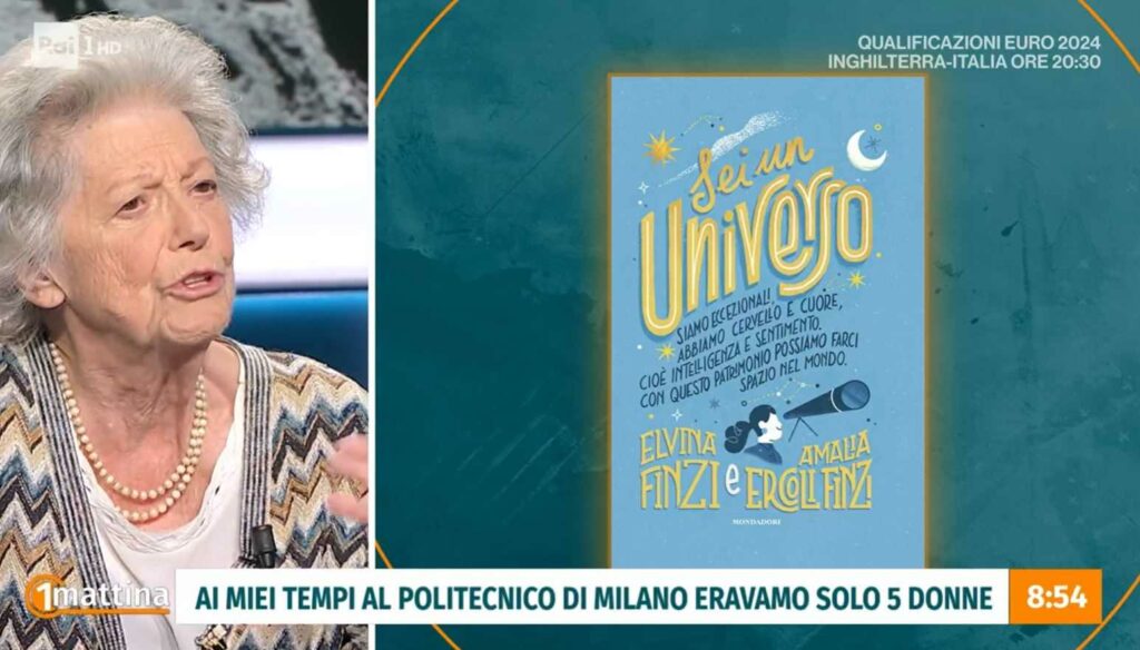 Amalia Ercoli Finzi: la prima ingegnera aerospaziale italiana, con il marito Filiberto e i figli al primo posto