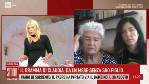 Claudia Ciampa si appella alla polizia per ritrovare il figlio di 7 mesi che si trova con il padre negli Usa: “Perquisite le abitazioni”