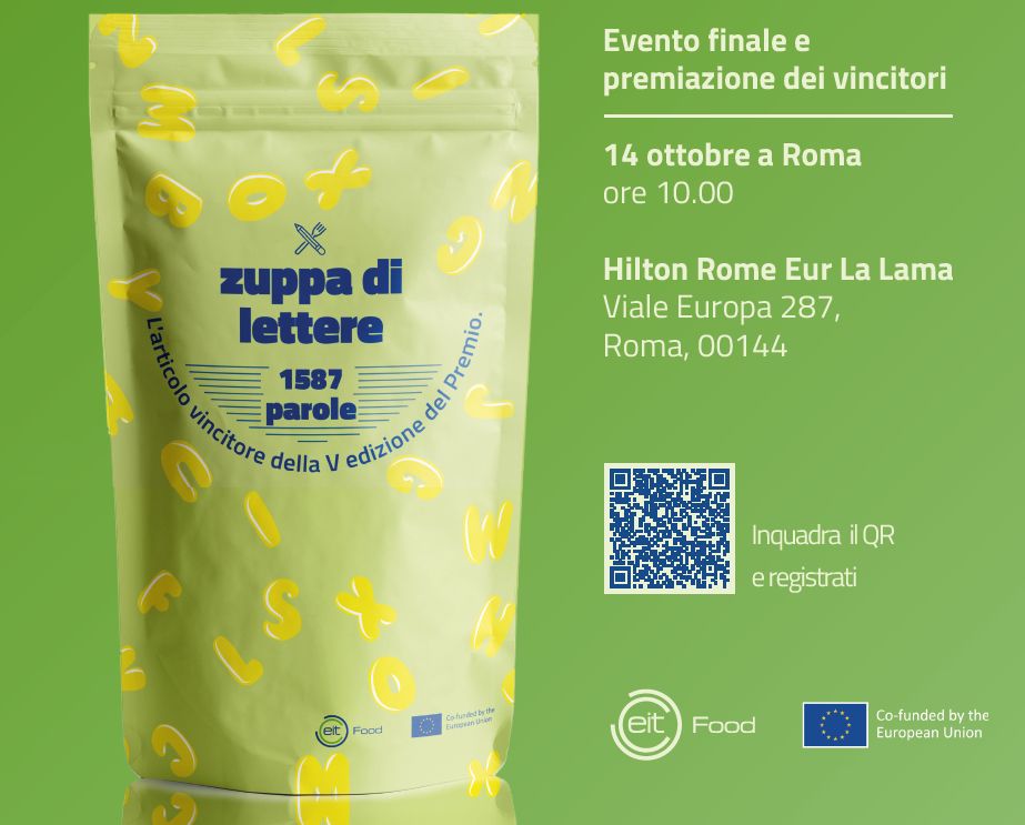 Il 14 ottobre 2024 si terrà a Roma un evento sull'innovazione alimentare e il giornalismo...