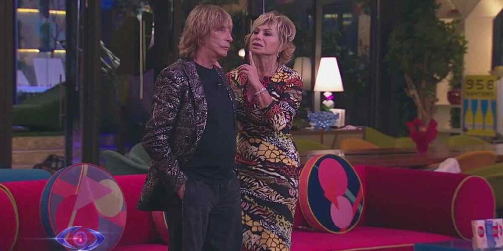Enzo Paolo Turchi e Carmen Russo al Grande Fratello 2024: il confronto | Video Mediaset