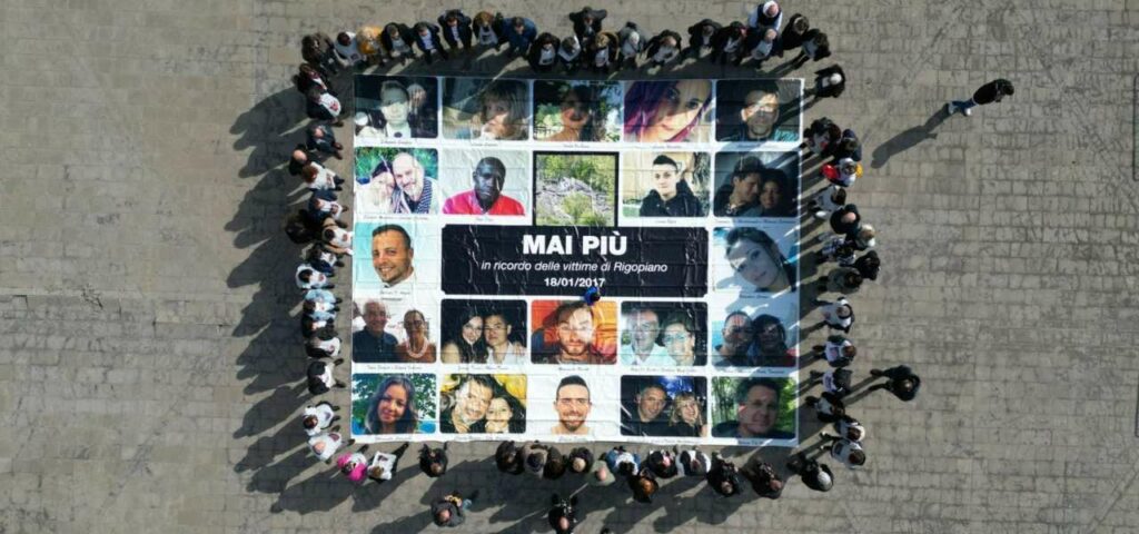 Hotel Rigopiano: le vittime della tragedia, tra cui bambini sotto le macerie