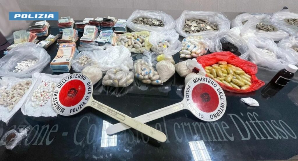 Due arrestati a Palermo per la scoperta di un laboratorio di produzione di droga