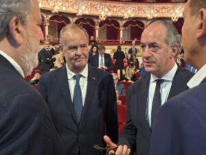 Il presidente della Regione Veneto, Luca Zaia, ha preso parte al Festival delle Regioni e delle...