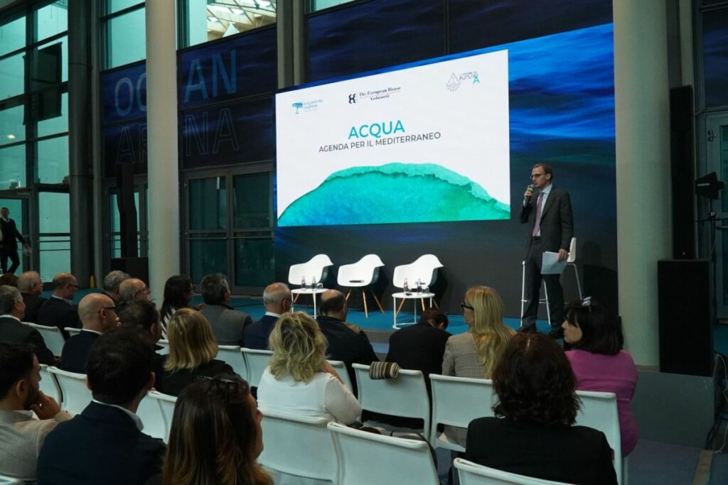 Mediterraneo in crisi idrica: l’importanza della cooperazione secondo l’Agenda di AQP-Ambrosetti