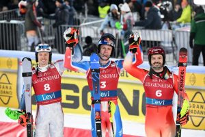 Il primo Slalom di Coppa del Mondo a Levi vinto da Clement Noel