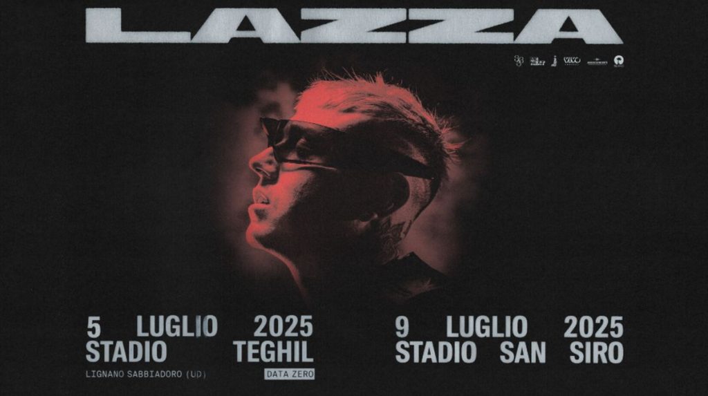 Lazza fa il suo ritorno con il singolo OuverFOURe e si esibirà dal vivo a San Siro il 9 luglio