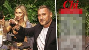 Francesco Totti e Noemi Bocchi: ancora insieme in coppia e giocano ancora