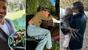 Cristina Marino e Luca Argentero trascorrono del tempo in campagna con i loro figli