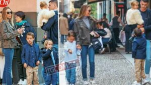 Alice Campello e Alvaro Morata si riavvicinano: pranzo in famiglia con i figli