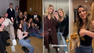 La Talpa in casa Leotta: Diletta, Chiara Ferragni e Belen Campello insieme