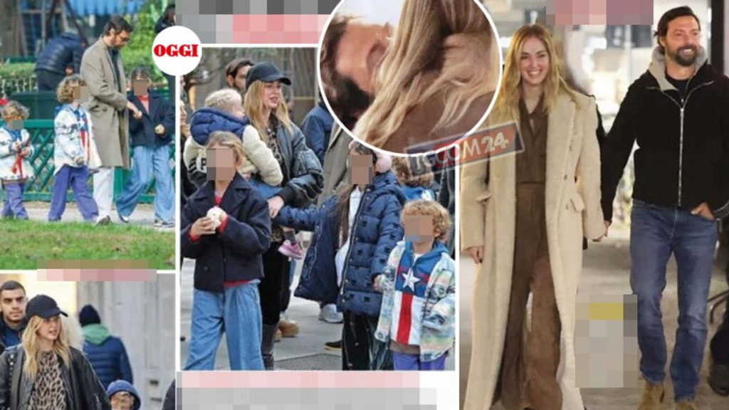 Il settimanale ha pubblicato foto di Chiara Ferragni e Giovanni Tronchetti Provera con i loro figli...