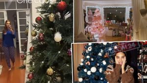 Celebrità alle prese con gli addobbi natalizi: chi ha già messo l’albero?