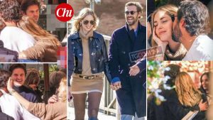 Lo scatto mostra Chiara Ferragni e Giovanni Tronchetti Provera in un intimo momento di tenerezza con...