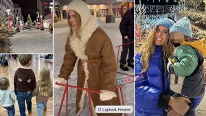 Vacanza di Natale nella magica Lapponia: Chiara Ferragni in viaggio con tutta la famiglia