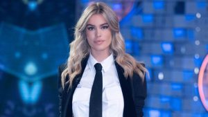 Le azioni di Sophie Codegoni al momento dell’ingresso di Basciano in carcere