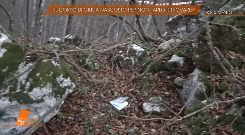 Scoperta a Quarto Grado: il mocassino, il libro, il maglione nel video del ritrovamento di Giulia Cecchettin
