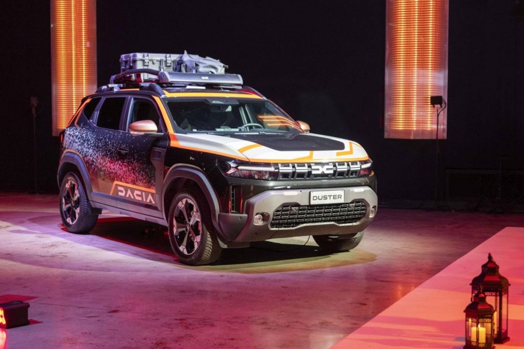 Dacia ha presentato la one-off "Duster Soul of Dakar" durante l'anteprima italiana del progetto...