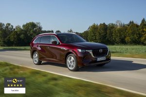 La nuova Mazda CX-80 ottiene cinque stelle Euro NCAP