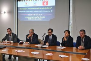 Nuova campagna informativa nelle scuole siciliane su NUE 112 e 118: Seus.