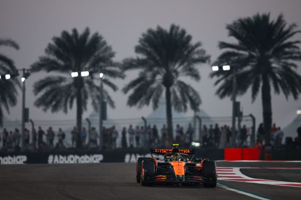 Il Gran Premio di Abu Dhabi si è aperto con la McLaren in evidenza, con Lando Norris che ha segnato...