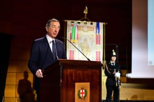 La cerimonia di consegna degli Ambrogini si tiene al Teatro Dal Verme di Milano