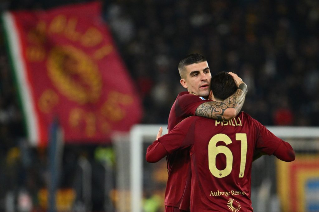 Roma schianta Lecce con un 4-1 all’Olimpico